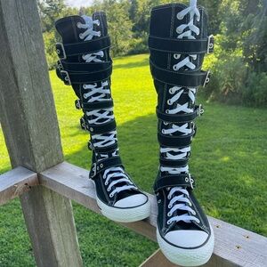 Converse Knee High With Buckles